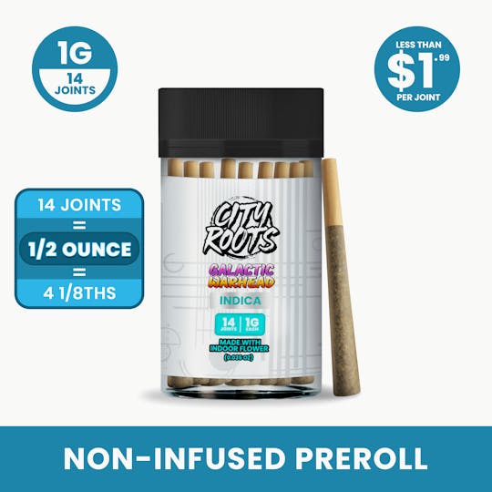 City Roots - Galactic Warhead (Indica) 14pk Prerolls 14g - 1