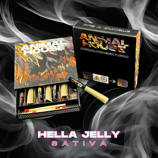 Animal House - Animal House | Hella Jelly | Infused Minis | 0.5g each | 7pk - 1