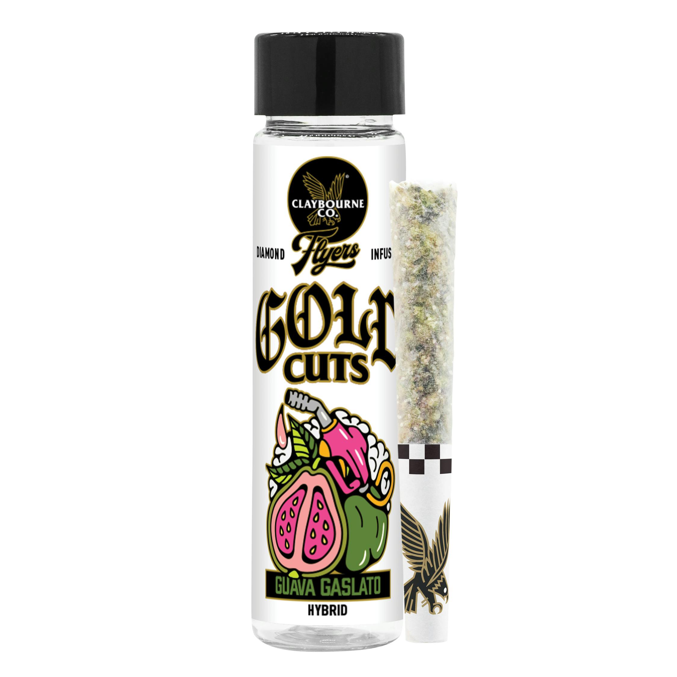 Claybourne Co. - Guava Gaslato (1g) - Diamond Infused Flyers - 1