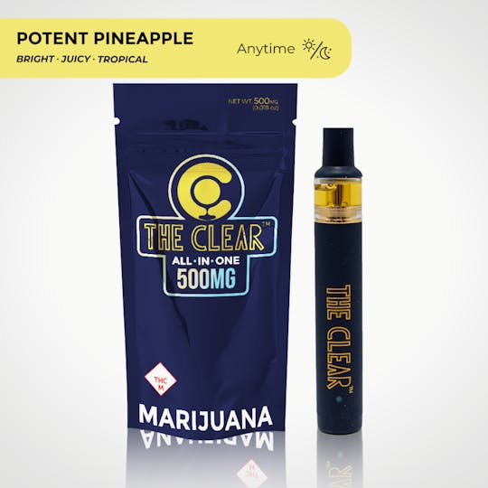 CLEAR Brands - Elite All-In-One 500mg | Potent Pineapple - 1