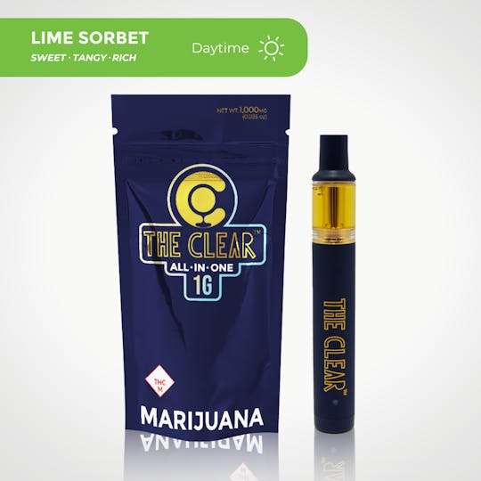CLEAR Brands - Elite All-In-One 1000mg | Lime Sorbet - 1