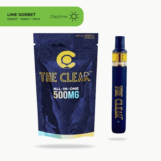 CLEAR Brands - Elite All-In-One 500mg | Lime Sorbet - 1