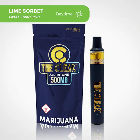 CLEAR Brands - Elite All-In-One 500mg | Lime Sorbet - 1
