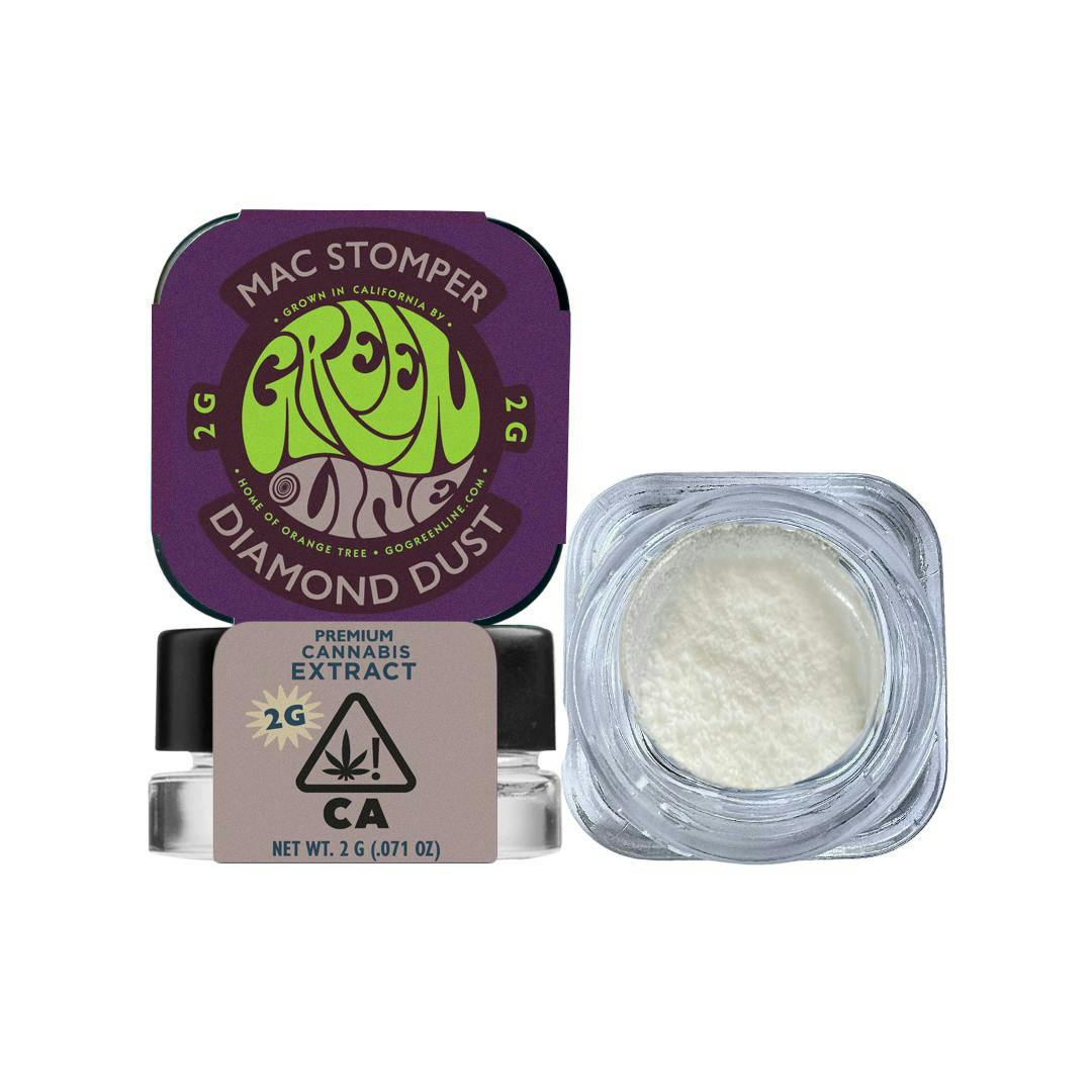 Greenline - MAC Stomper - Diamond Dust - Extract - Hybrid - 2g - 1