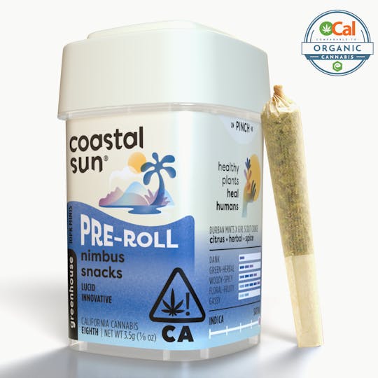 Coastal Sun - Nimbus Snacks Greenhouse 0.35g Pre-roll 10pk 3.5g - 1
