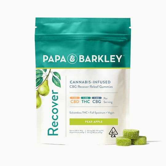 Papa & Barkley - Pear Apple Releaf Gummies - 1
