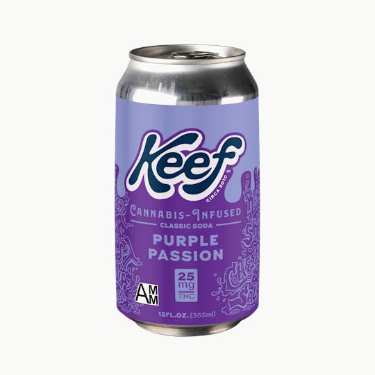 Keef Brands - Keef Classic Soda Purple Passion - 25mg MED - 1