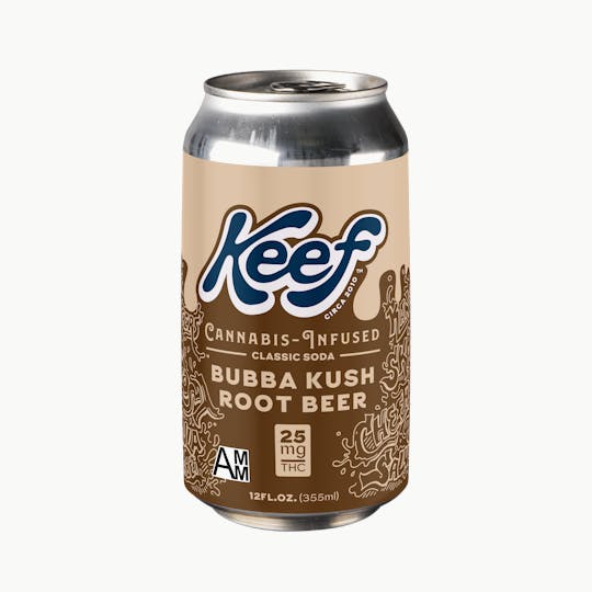 Keef Brands - Keef Classic Soda Bubba Kush Root Beer - 25mg MED - 1