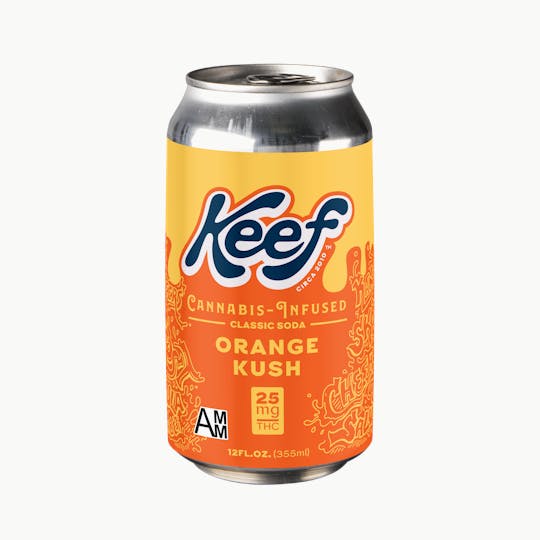Keef Brands - Keef Classic Soda Orange Kush - 25mg MED - 1