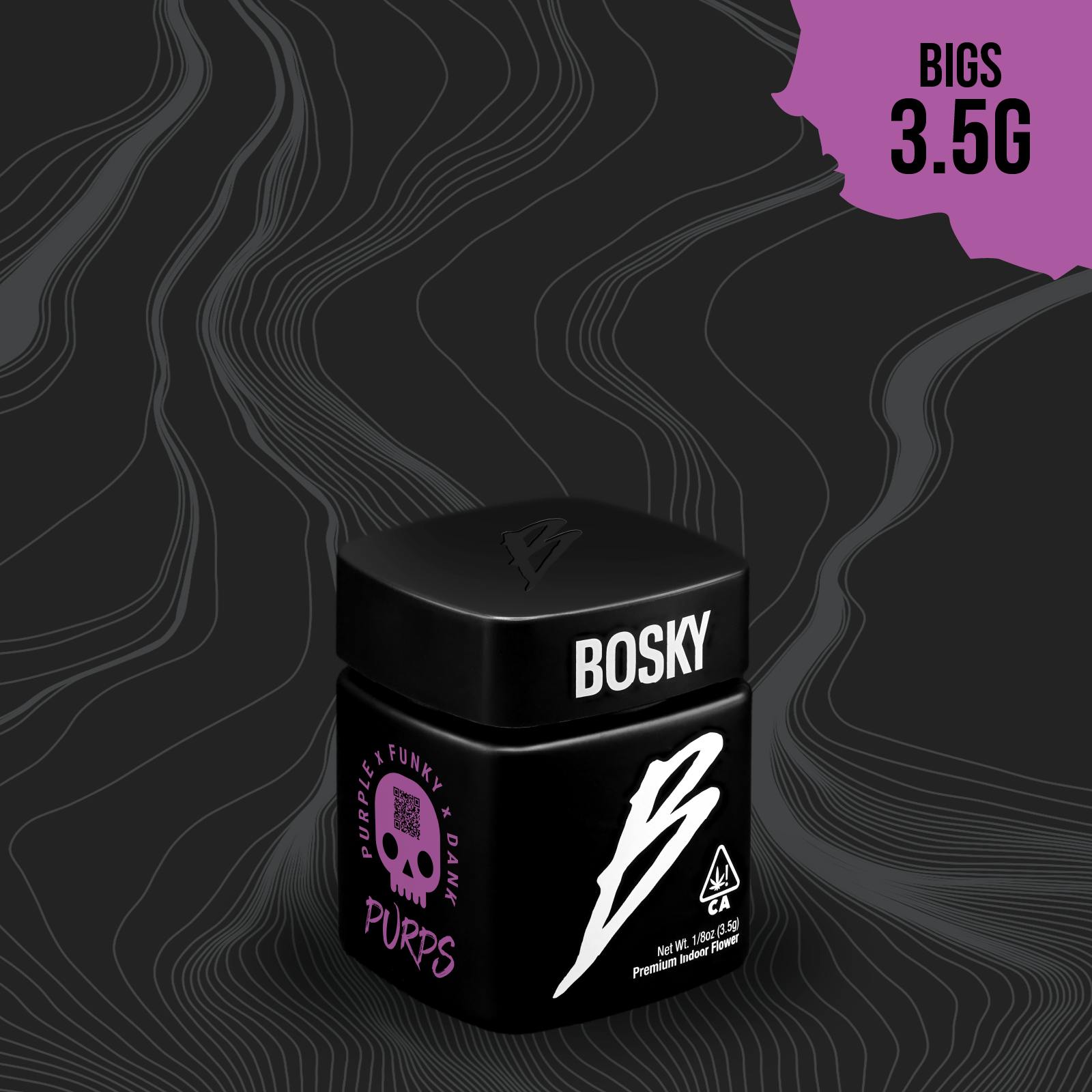 Bosky Genetics - BOSKY | Runtz x Jealousy | Big Buds | Purps | 3.5g - 1