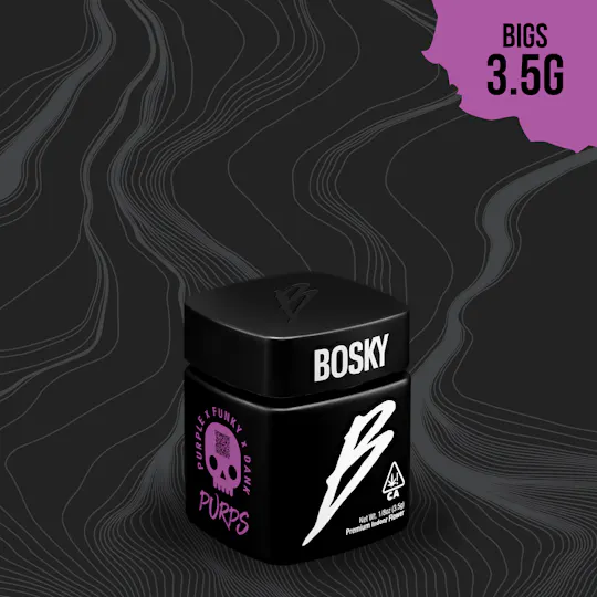 Bosky Genetics - BOSKY | Runtz x Jealousy | Big Buds | Purps | 3.5g - 1