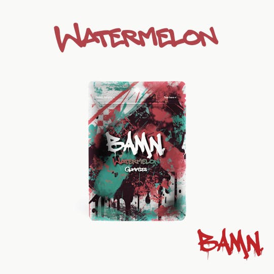 BAMN - Watermelon Gummies | 200mg (4 x 50mg) - 1