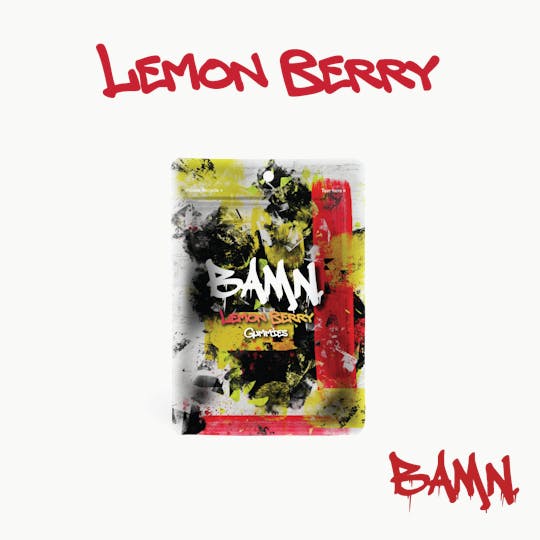 BAMN - Lemon Berry Gummies | 200mg (4 x 50mg) - 1