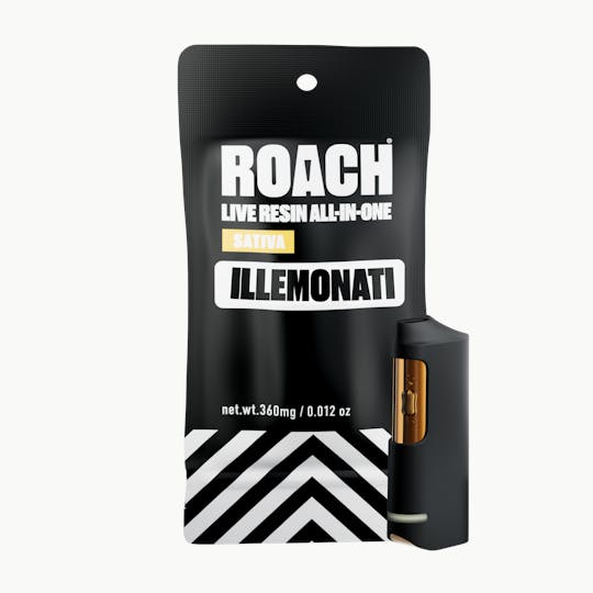 ROACH - ROACH Live Resin 0.36g Vape - Illemonati - Sativa - 1