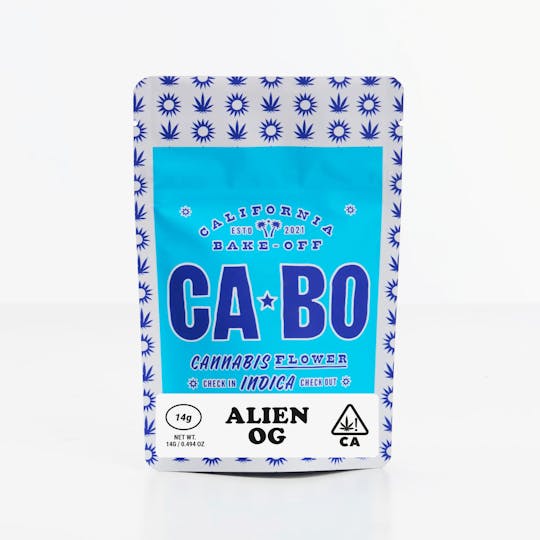 CABO - CABO Diamond Dust Infused 14g Flower - Alien OG - Indica - 1