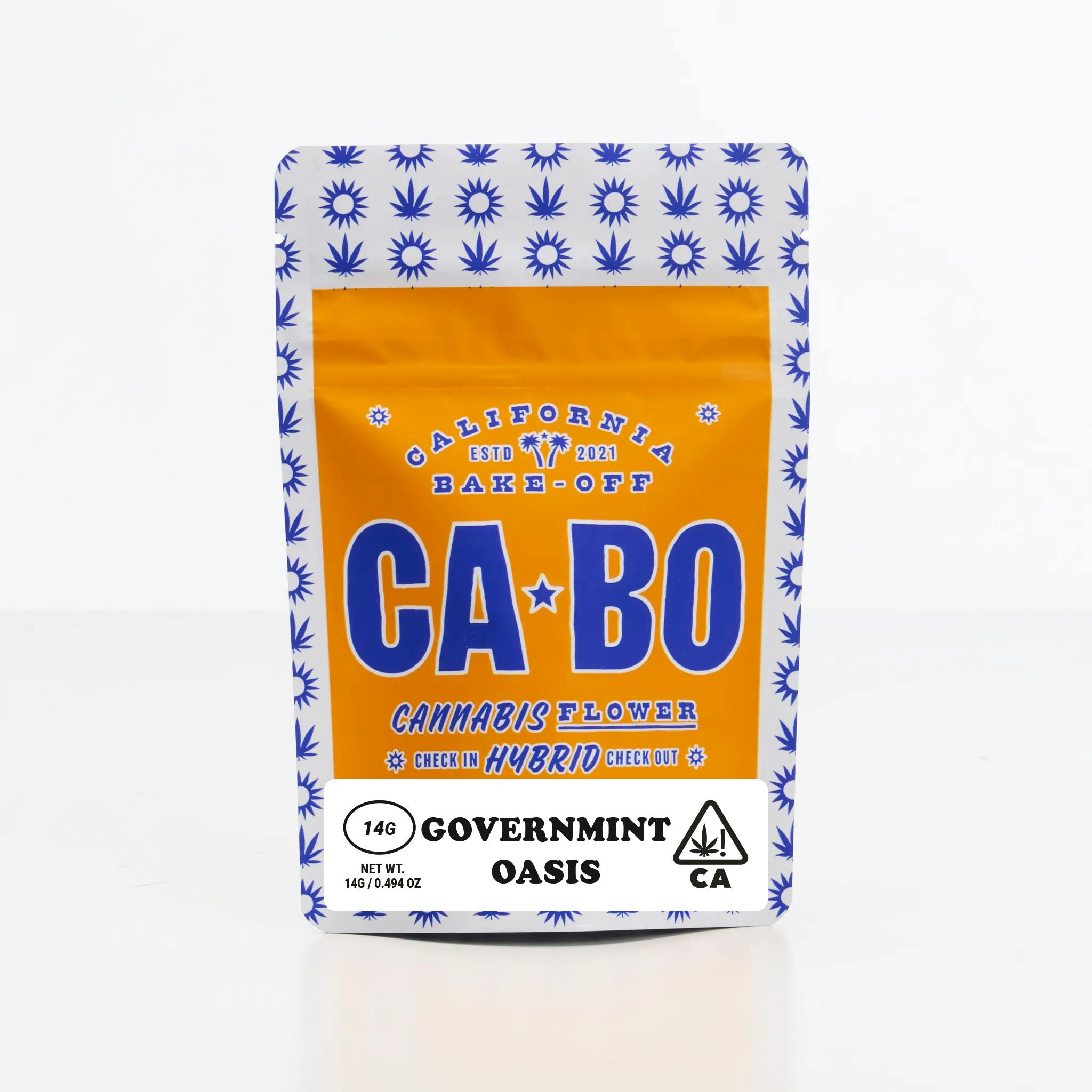 CABO - CABO Diamond Dust Infused 14g Flower - Governmint Oasis - Hybrid - 1