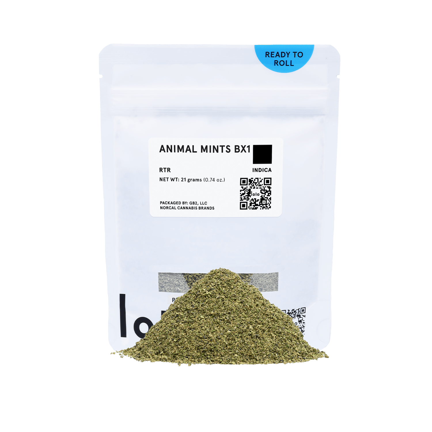 lolo - lolo | Animal Mints Bx1 | Indoor Ready To Roll | 21g - 1