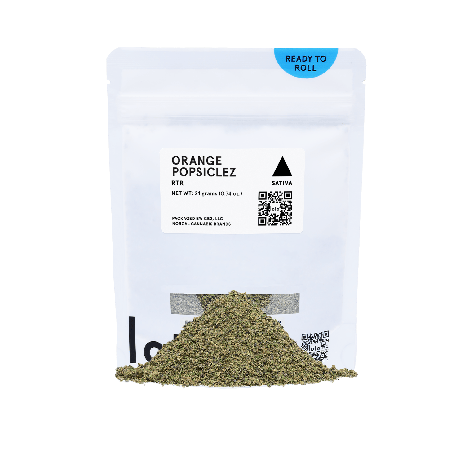 lolo - lolo | Orange Popsiclez | Indoor Ready To Roll | 21g - 1