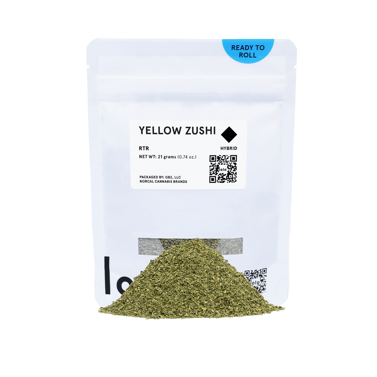 lolo - lolo | Yellow Zushi | Indoor Ready To Roll | 21g - 1