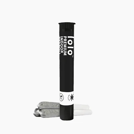 lolo - lolo | Straight LCG | 3 Indoor Hash Infused Prerolls | 0.5g Each - 1