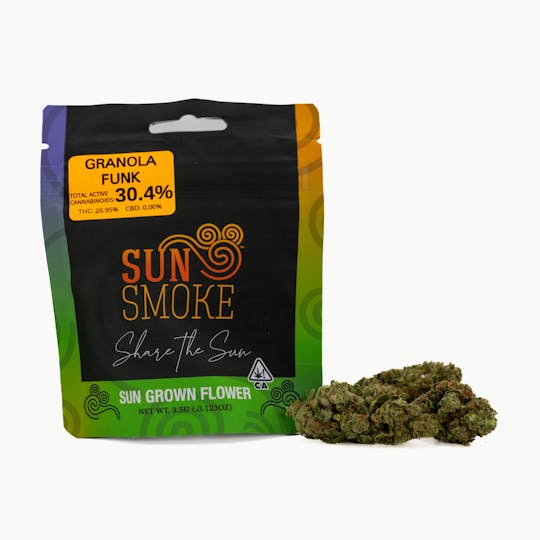 SunSmoke - SunSmoke 3.5g Flower - Granola Funk (S) - 1