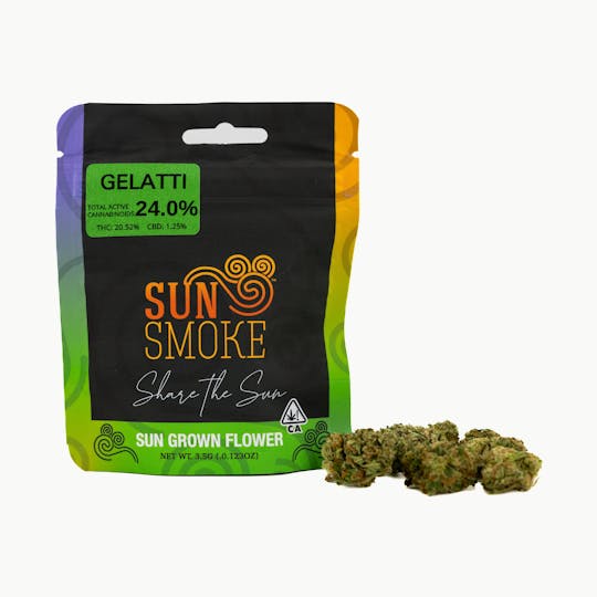 SunSmoke - SunSmoke 3.5g Flower - Gelatti (H) - 1