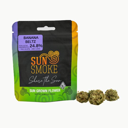 SunSmoke - SunSmoke 3.5g Flower - Banana Beltz (I) - 1