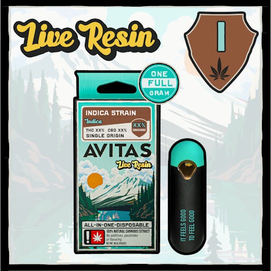 Avitas - LA Baker Live Resin All in One 1g - 1