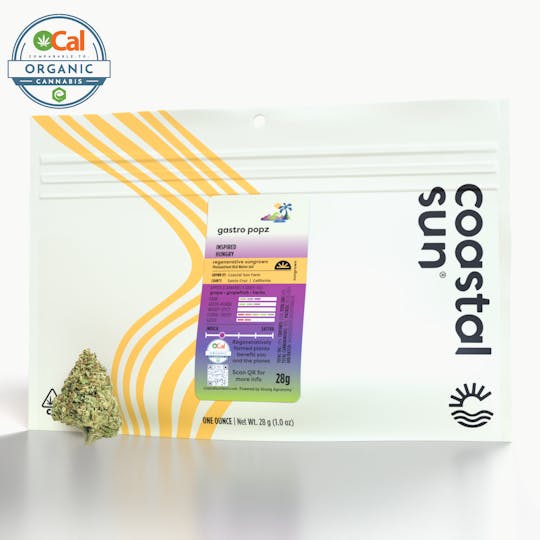 Coastal Sun - Gastro Popz Sungrown Flower 28g - 1