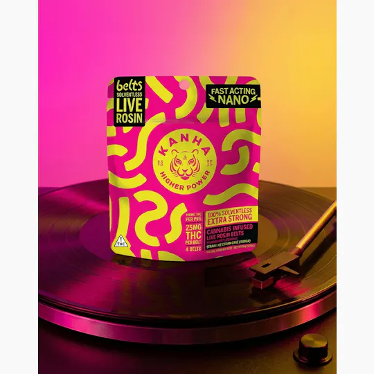KANHA - Strawberry Lemonade | Rosin Belts | Indica | 4-pack - 1