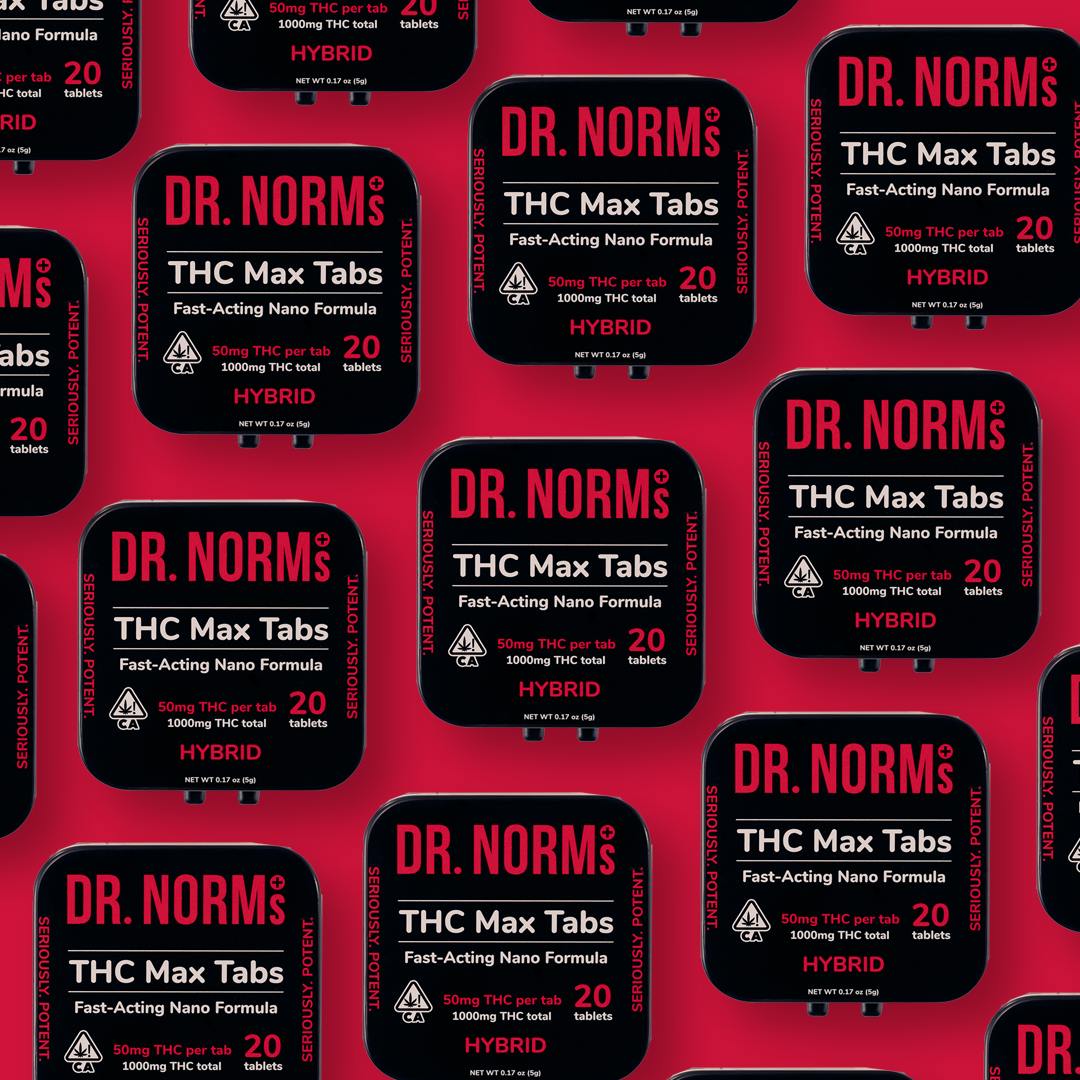 Dr. Norm's - THC Hybrid MAX Tablets - 1