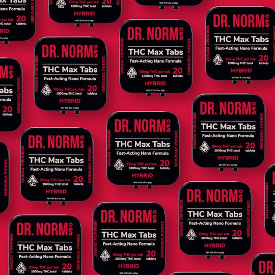 Dr. Norm's - THC Hybrid MAX Tablets - 1