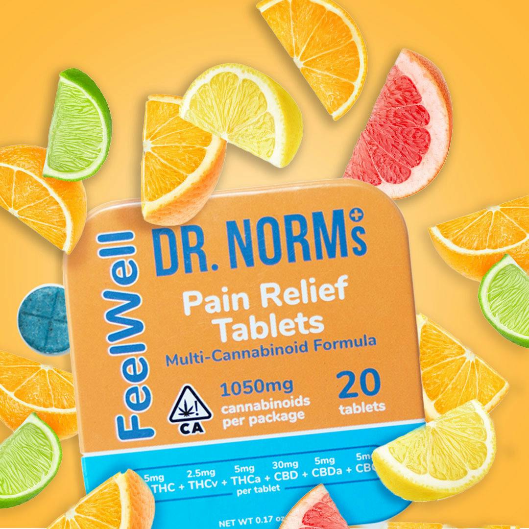Dr. Norm's - FeelWell Pain Relief Tablets - 1