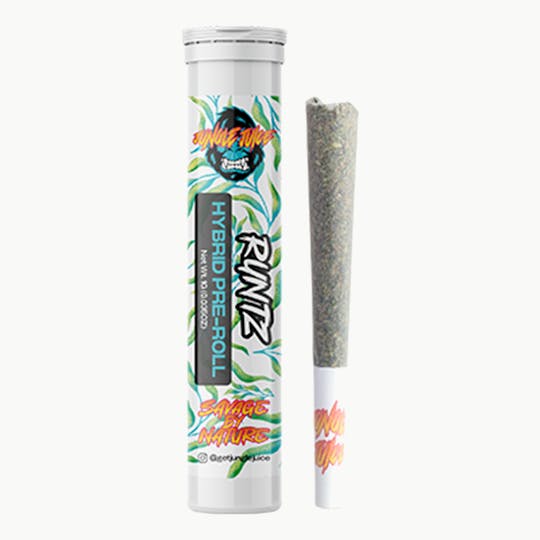 Jungle Juice - Jungle Juice - Runtz - 1g Pre-Roll - 1