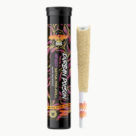 Jungle Juice - Jungle Juice - Durban Poison - 1g Infused Pre-Roll - 1