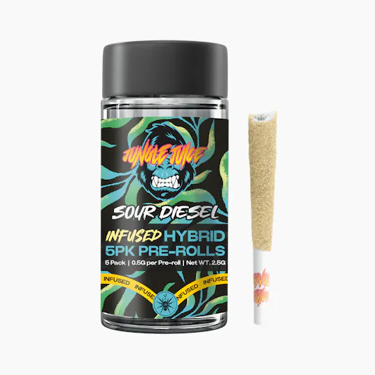 Jungle Juice - Jungle Juice | Sour Diesel | Mini | 0.5g | 5pk - 1