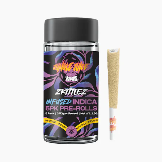Jungle Juice - Jungle Juice | Zkittlez | Mini | 0.5g | 5pk - 1