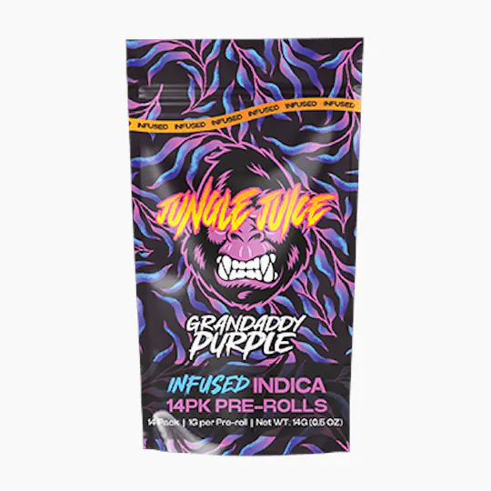 Jungle Juice - Jungle Juice | Granddaddy Purp | Joint | 1g | 14pk - 1