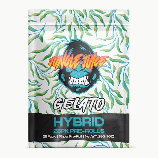 Jungle Juice - Jungle Juice - Gelato - 28 pack - 1g Pre-Roll - 1