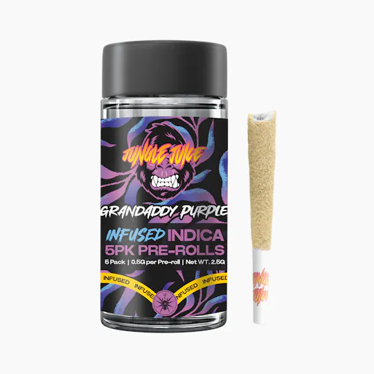 Jungle Juice - Jungle Juice | Granddaddy Purple | Mini | 0.5g | 5pk - 1
