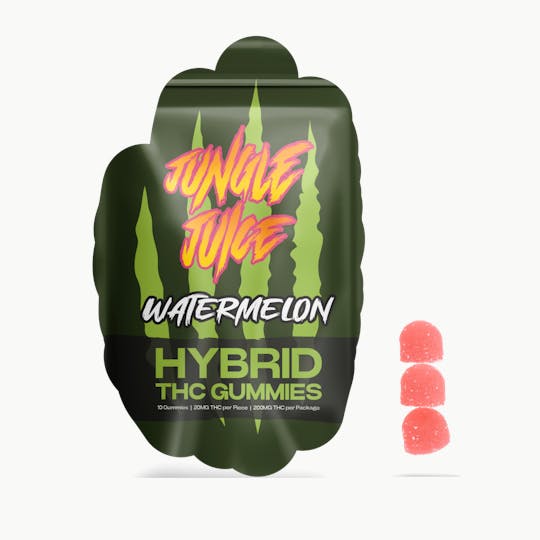 Jungle Juice - Jungle Juice - Watermelon Gummies - 200mg - 1