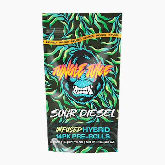 Jungle Juice - Jungle Juice | Sour Diesel | Joint | 1g | 14pk - 1