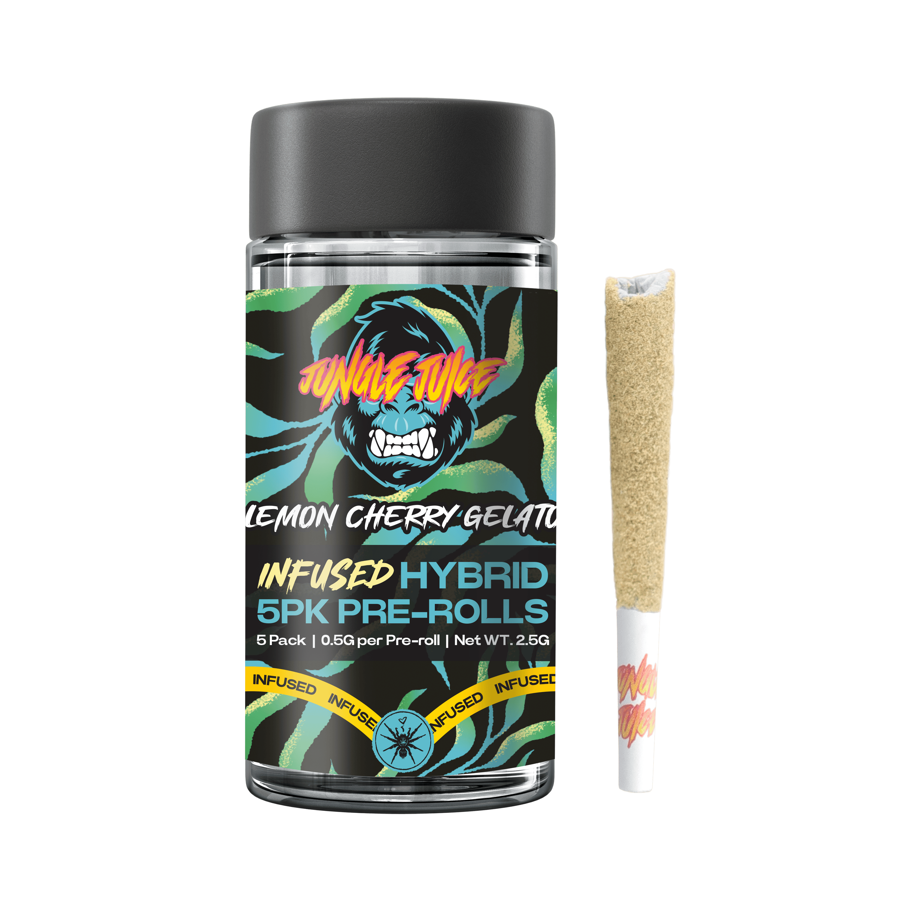 Jungle Juice - Jungle Juice | Lemon Cherry Gelato | Mini | 0.5g | 5pk - 1