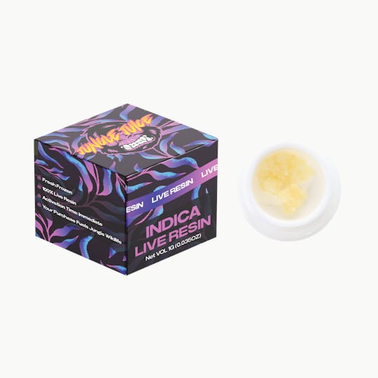 Jungle Juice - 1g Live Resin Concentrate - Indica - 1