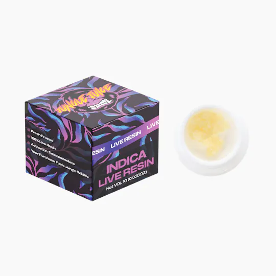 Jungle Juice - Jungle Juice | Indica | Live Resin | Solvent | 1g - 1