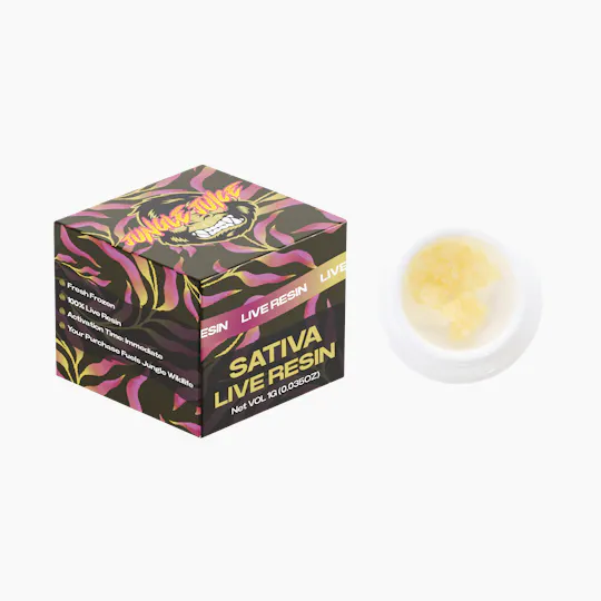 Jungle Juice - Jungle Juice | Sativa | Live Resin | Solvent | 1g - 1