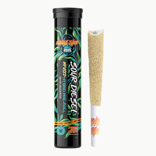 Jungle Juice - Jungle Juice - Sour Diesel - 1g Infused Pre-Roll - 1