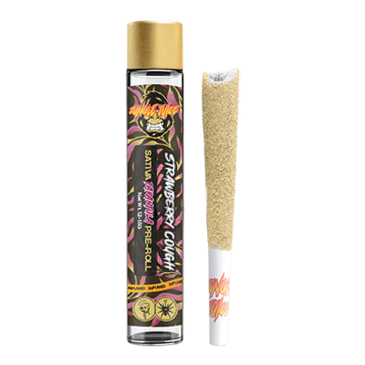 Jungle Juice - Jungle Juice - Strawberry Cough - 1g Infused Pre-Roll - 1