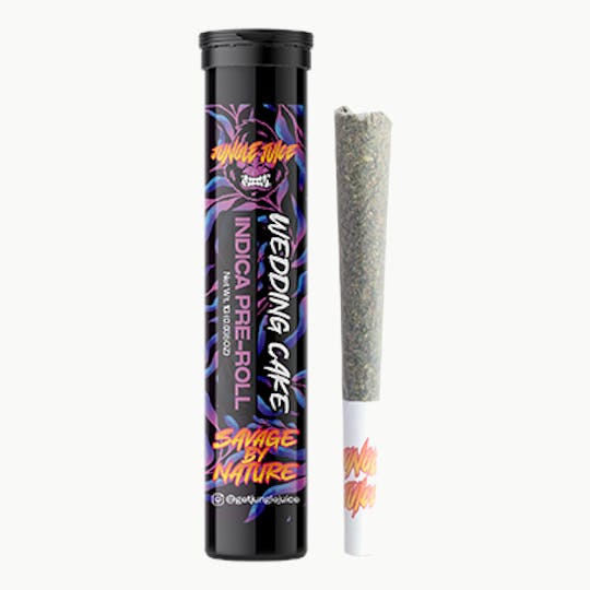 Jungle Juice - Jungle Juice - Wedding Cake - 1g Pre-Roll - 1