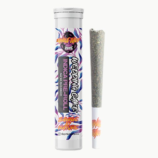 Jungle Juice - Jungle Juice - Wedding Cake - 1g Pre-Roll - 1